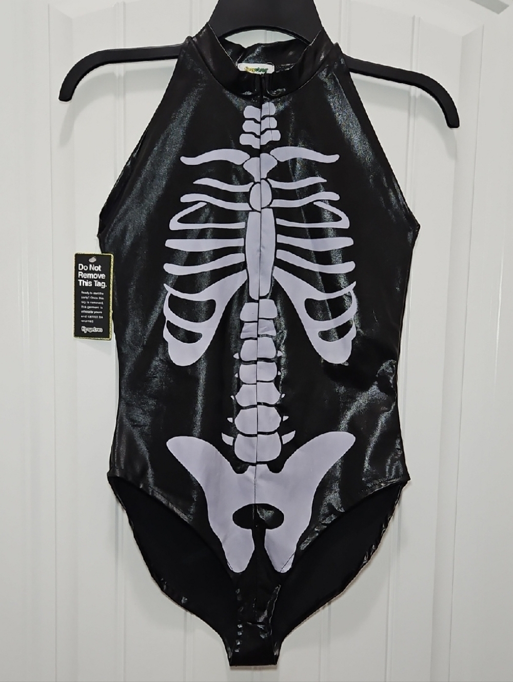 Tipsy Elves Skeleton Bodysuit Costume New
